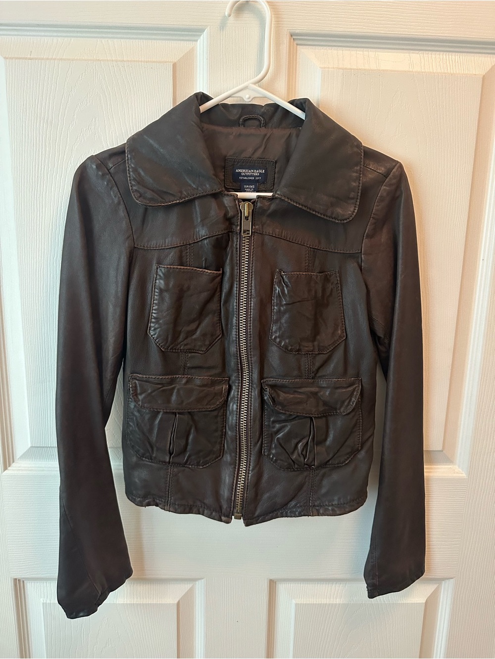 American Eagle Leather Jacket